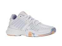 K-Swiss Mädchen Court Express Omni Tennis Shoe, White Heather Peach Fuzz, 37 EU