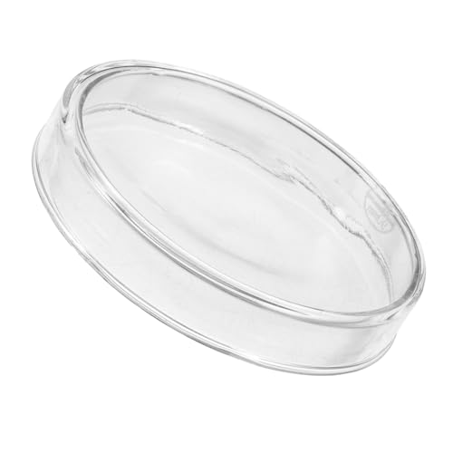 CIYODO Laboratory Petri Dish Laboratory Decor Sample Dish Polystyrene Petri Dish Culture Dishes Clear Mini Petri Dishes Lab Dish Cicular Cell Culture Dish Agar Petri Glass Transparent