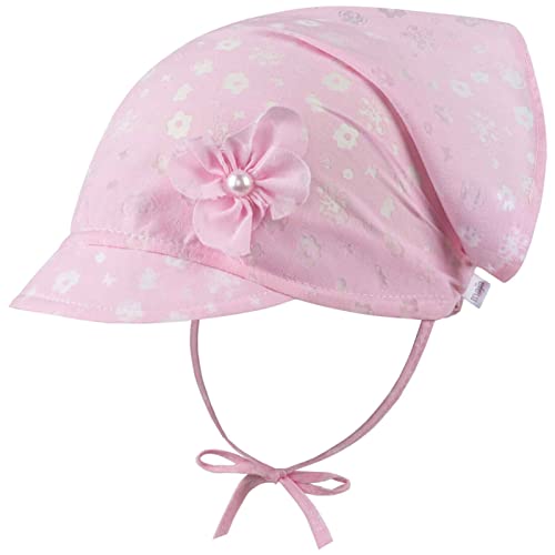 Kopftuch Mädchen Baby Mütze Sommer Schirmmütze Baumwolle, Farbe: Rosa,...
