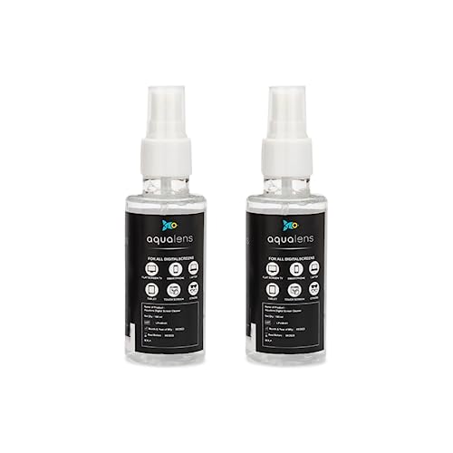 Image of Aqualens Digital Lens Cleaner all devices - DSLR Camera, Laptop, TV, Mobile phone Desktop Pack of 2 (100 ml Each)