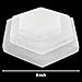 Extra Large Selenite Charging Plate – 8” Hexagon Selenite Crystal - Mined & Crafted in Morocco – Ideal for Cleansing Crystals & Healing Stones – Protection Crystals – Spiritual Gifts & Decor