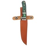 COLLBATH Mongolischer Hammelhacke Edelstahl Fleischschneider Mit Rutschfestem Griff Und Abdeckung Für Küche Und Restaurant