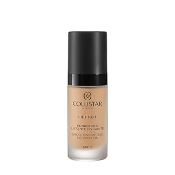 Collistar Lift HD+ Fondotinta Liftante Levigante SPF15, Effetto Lifting Immediato, Finish Satinato Luminoso, Coprenza Media Modulabile, Water Resistant, No Transfer, n. 3G, 30 ml