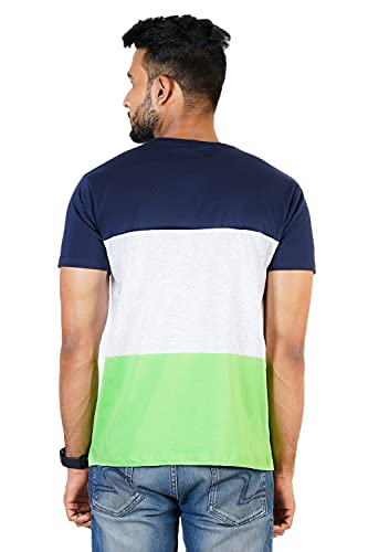 Image of Men's Cotton Graphics Printed Tshirt(Respect Beard Half-$P;)