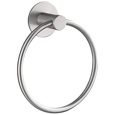 Toallero adhesivo Hoomtaook de acero inoxidable Cover
