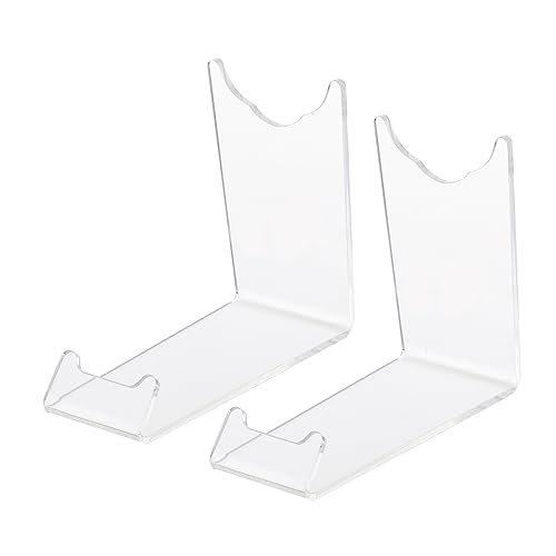 Beatifufu Beard Knife Display Stand Holder Easel Display Plastic Storage Brackets for Shops