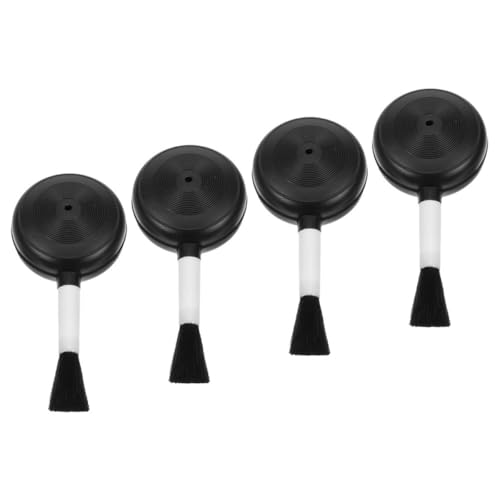 VILLCASE Lot de 4 Soufflettes d'air Manuelles Brosse Douce pour Nettoyage Lentilles Appareil Photo Souffleur Anti-Poussière Compact Léger et Portable Outil Polyvalent pour Objectifs et