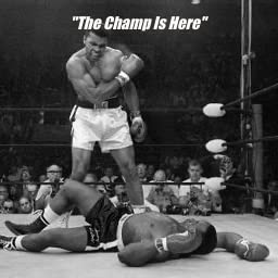 『”The Champ Is Here”』のカバーアート