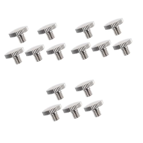 SUPVOX 3sets Trumpet Slide Stopper Screw Metal Trumpet Screw Replacement Ring Finger Slide Accessory 5pcs*3