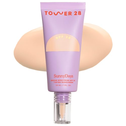 Tower 28 SunnyDays SPF 30 Tinted Sunscreen - Best SPF Bronzer Option