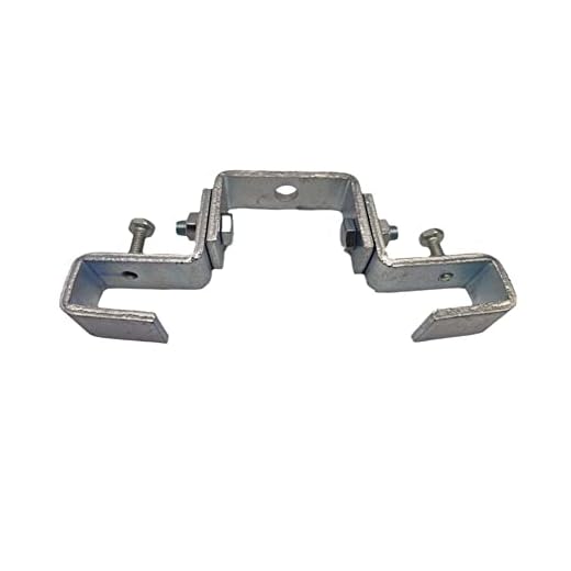 brandname Carrittons Heavy-Duty Steel I-Beam Heavy Bag Hanger Beam Clamp Hook for Boxing Yoga Hammock Chair Punching Bag Hanger 2 Pieces (Silver)