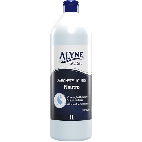 Alyne, Sabonete Líquido, Skin Care, Neutro, 1 Litro, Azul