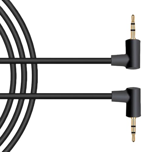 Cable auxiliar 2.5mm macho a macho con conectores dorados miniatura 3