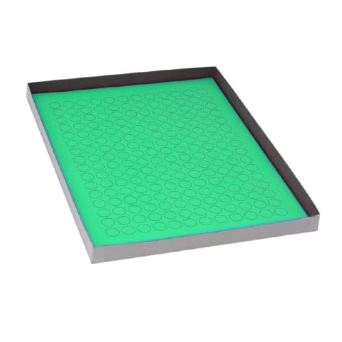 Globe Scientific LCS-D13G Cryogenic Dots Label Sheet for 1.5-2mL Tube, 13mm Diameter, Green, Pack of 3840