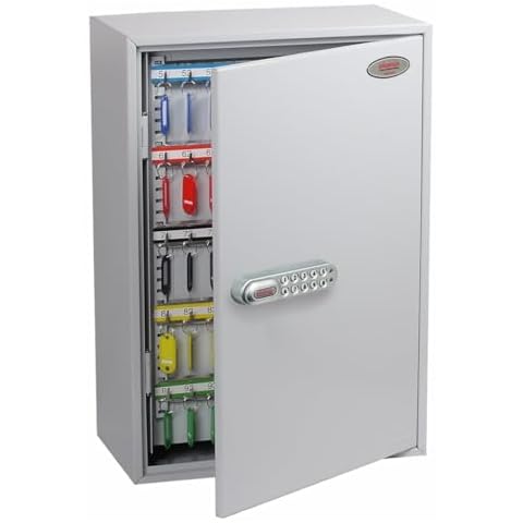 Phoenix KC0604E Electronic Key Cabinet with 200 Hooks Cover