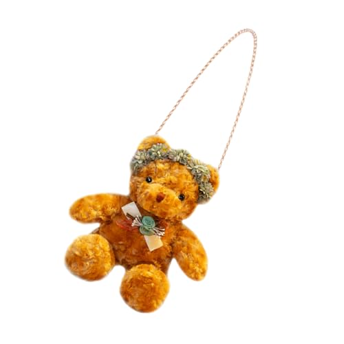Sac Bandoulière Fille Peluche Ours Idée Cadeau Anniversaire Adolescente