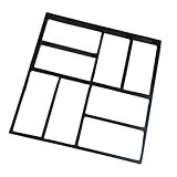 Moldes para pavimentación de hormigón: el molde para pavimento está hecho de material plástico, duradero y fácil de reutilizar. molde de cemento para hormigón