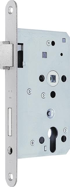Panik-Einsteckschloss 1201 Fkt.D rd 24/65/72/9mm D IN L verz.BKS
