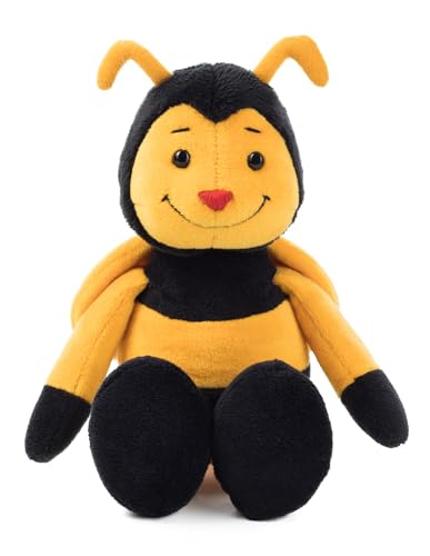 Plüsch Biene „Bine“ – Schaffer 4357 - Kuscheltier Biene - weich & flauschig - Stofftier für Babys & Kinder ab 0 Jahren – Waschbar - Größe M - 26 cm - gelb-schwarz
