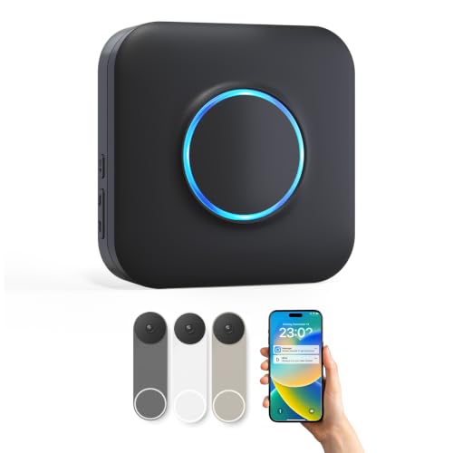 WIFI Wireless Doorbell Chime Compatible with Ring, Nest, Blink