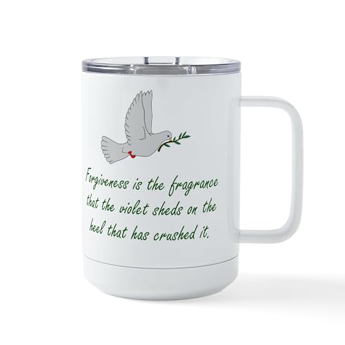 CafePress Forgiveness Is The Fragrance Forgiveness Quotes 15 oz Stainless