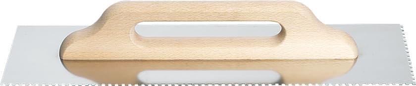 Paleta especial, dentado 4 x 3 mm, tipo: 11661/500 mm, mango de madera