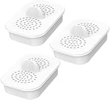 WTFTPRFR Replacement Filters for All Nakii® Pitcher Filtration System, Fits Nakii® NFP-100, Reduces Chlorine, Last Up to 3 Months or 150 Gallons (Pack of 3)
