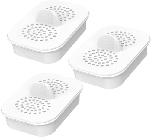 WTFTPRFR Replacement Filters for All Nakii Pitcher Filtration System Fits Nakii NFP-100 Reduces Chlorine Last Up to 3 Months or 150 Gallons (Pack of 3)