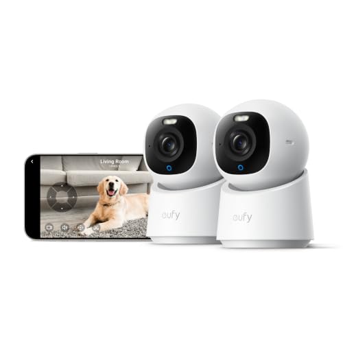 eufy Security 4K Indoor Camera E30, No Subscription, Pan and Tilt