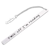 Funny Bookmarks for Women, Book Accessories for Reading Lovers Men Writers Friends Teachers Coworker