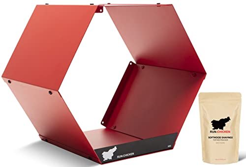 Run-Chicken Nesting Box, Poultry Nesting Boxes For Chicken Nesting Boxes Chicken Laying Boxes (Red) #TOP5