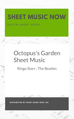 Octopus's Garden Sheet Music