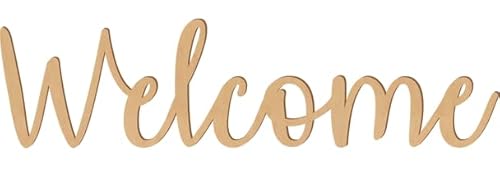 image for NEXTCraft 4 Inch Tall Custom Word Scroll Script Cursive Font Affection