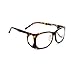 Phillips 52 Radiation Protective Eye Glasses - Plastic Rectangle Frame, Medium/Large