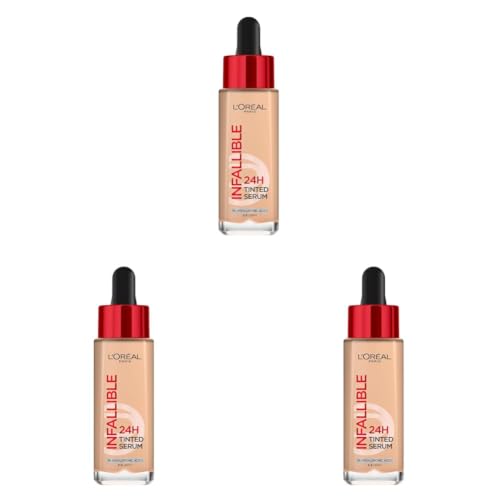 Image of L'Oreal Paris Infallible 24H Tinted Serum Foundation, 2-3 Light (Pack of 3)