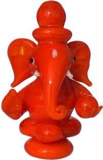 Ganesh en verre de cristal, idole zen pour bureau et salon apportant la sérénité