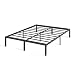 PrimaSleep 18 Inch Ultimate Strength High Profile Heavy Duty Steel Slat/ Anti-slip/ Extra Support/ Easy Assembly/ Mattress Foundation/ Noise Free/ No Box Spring Needed, Black  ,California King