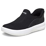 Crocs Men's Inmotion Slip On Sneakers, Walking Shoes for Men with LiteRide Comfort, Black, 11