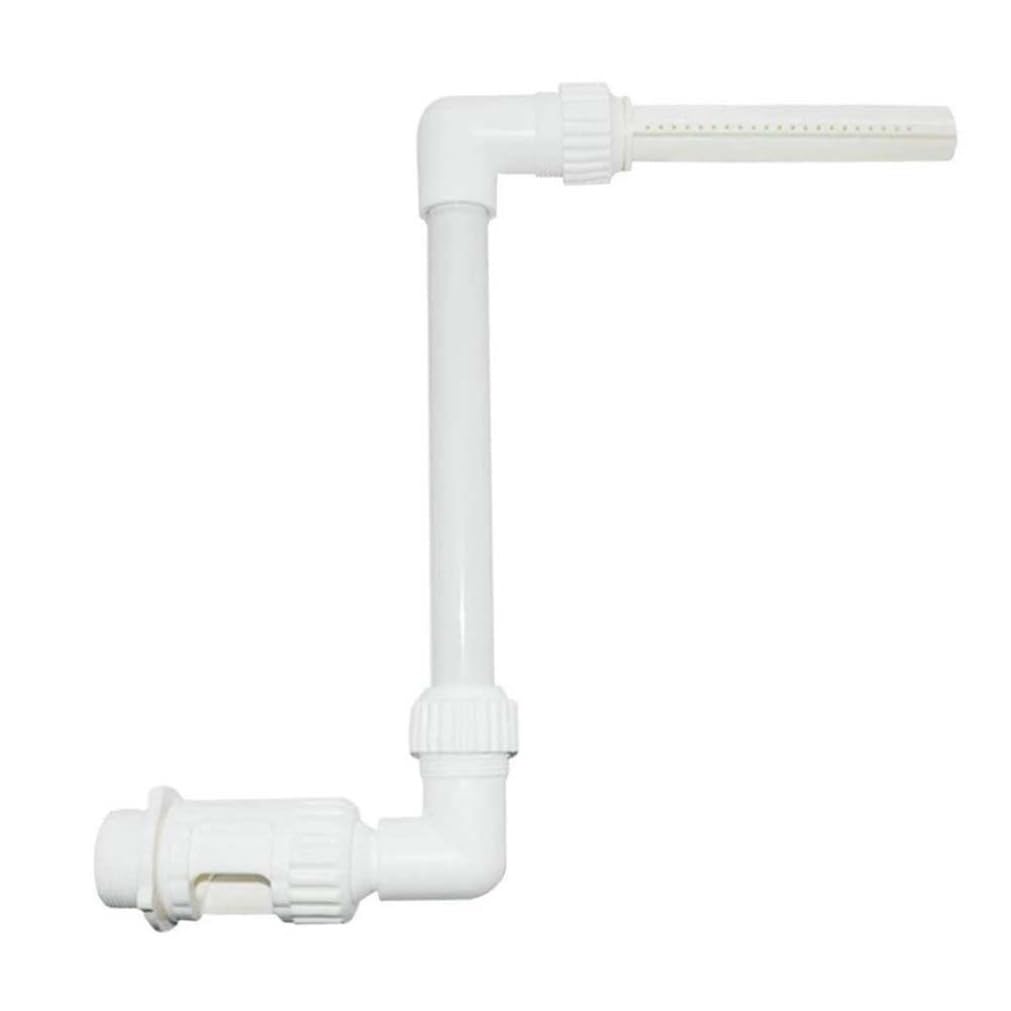Pool Fountain Spray Wall Mounted Pond Sprinkler Adjustable Above Ground Waterfall White for Daily Use -