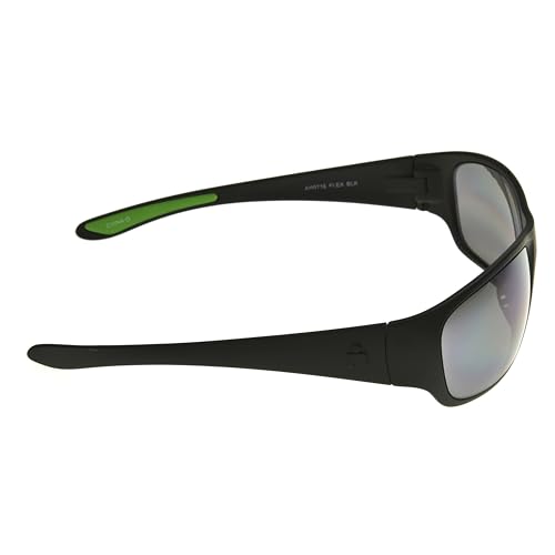 IRONMAN Men's Flex Sunglasses Wrap, Matte Black Rubberized, 62 mm3