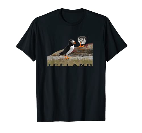 Iceland Puffin Camiseta Camiseta