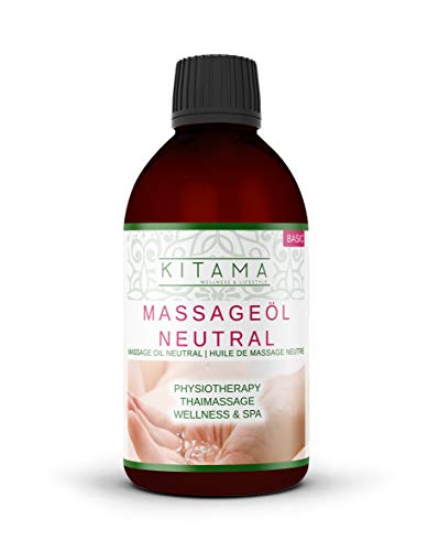 Kitama Huile pour massage sans parfum Neutre 500ml