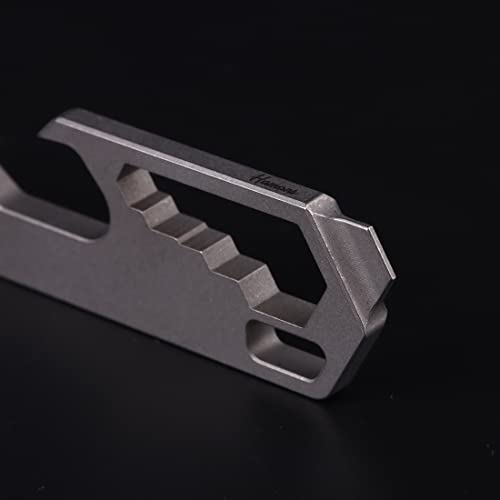 Hamans Edc Pry Bar Tool Mini Titanium Prybar Multitool Edc Tool Pocket Pry Bar Titanium Keychain Multitool #TOP6