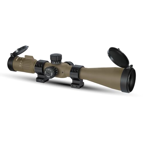Monstrum G3 5-25x56 FFP Rifle Scope with Zero Stop FDE