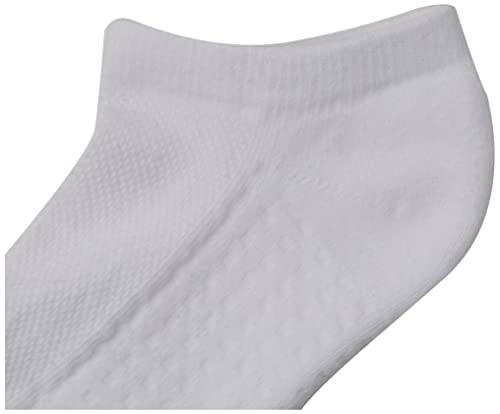 Hue Women's Air Sport 3 Pair Pack No Show Fashion Liner Socks, White, One Size Us #TOP2