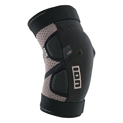 Ion K-Pact Genouillères de vélo noir et gloomy sable en taille M pour le VTT