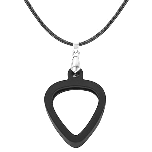Musiin Gitarrenhalter, kompatibel mit Fender Dunlop D'Addario Standard-Plektren, doppelseitiges Universaldesign, einfacher Zugriff für alle Stile (Standard)