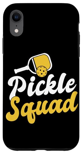 Pickle Squad Funny Pickleball Team Matching Gift Carcasa para iPhone XR