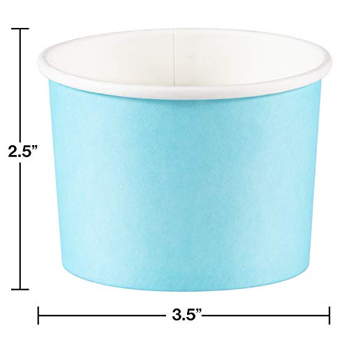 Pastel Blue Treat Cups, 8 ct