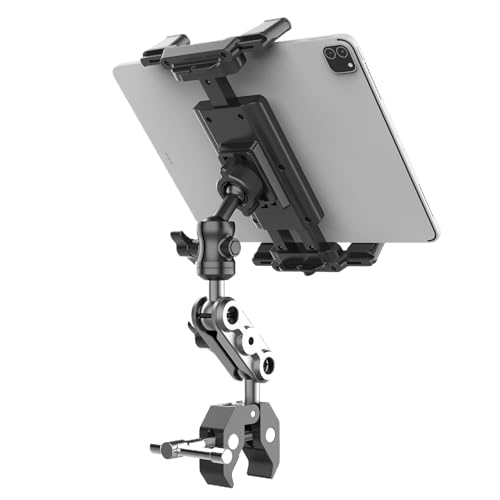 Soporte para tablet para cinta de correr y bicicleta estática con brazo ajustable